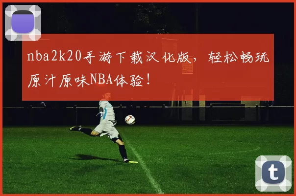nba2k20手游下载汉化版,轻松畅玩原汁原味NBA体验!